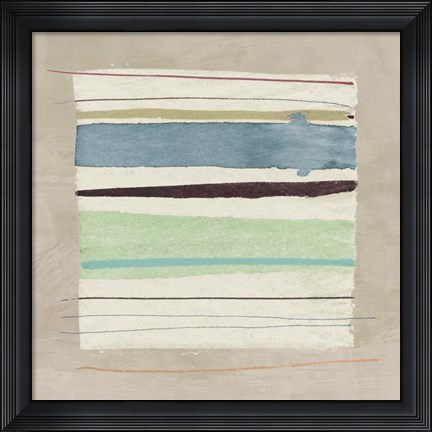 Framed Washed Away II Print