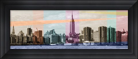 Framed Sound of a City Print