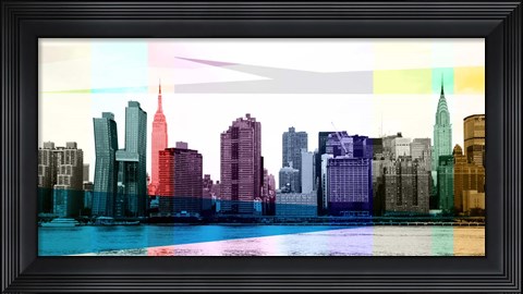 Framed Heart of a City Print