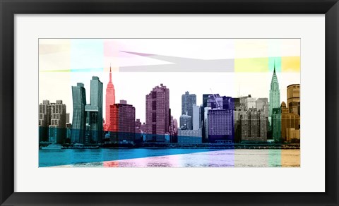 Framed Heart of a City Print