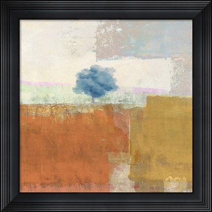 Framed Great Plains I (detail) Print