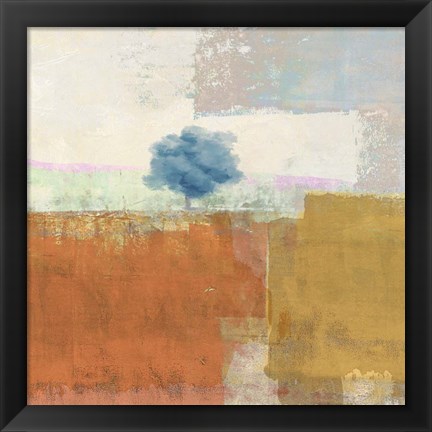 Framed Great Plains I (detail) Print
