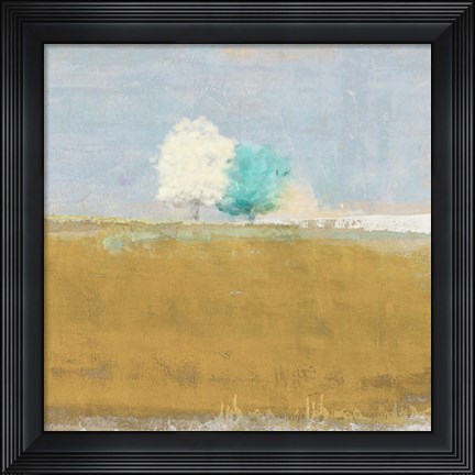 Framed Great Plains II (detail) Print