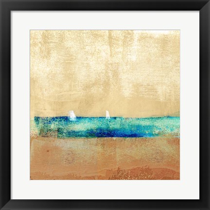 Framed Coast Line Print