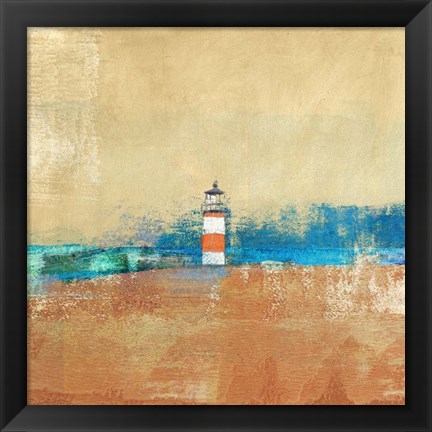 Framed Lighthouse Print