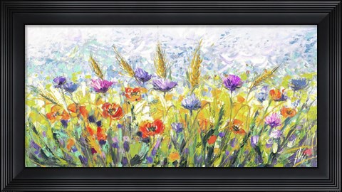 Framed Campo in Fiore Print