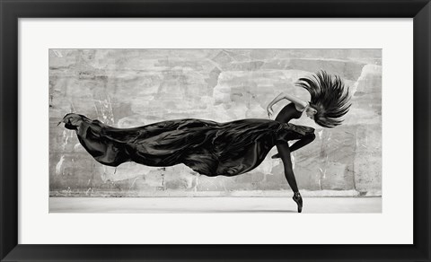 Framed Black Swan Print