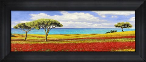 Framed Mediterraneo Print