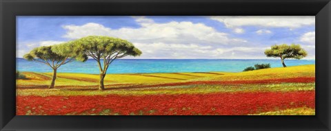 Framed Mediterraneo Print