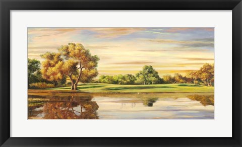 Framed Riflessi sul Lago Print