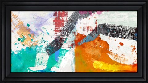 Framed Blinking Print