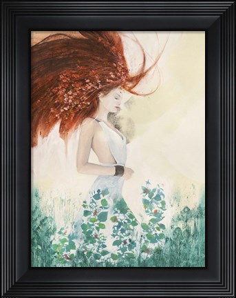 Framed Fairy of Spring Print