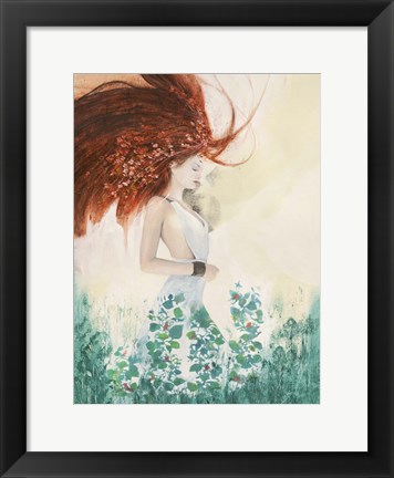 Framed Fairy of Spring Print