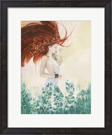 Framed Fairy of Spring Print