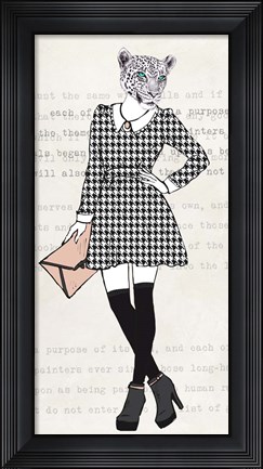 Framed Pretty Girl Print