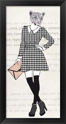 Framed Pretty Girl Print