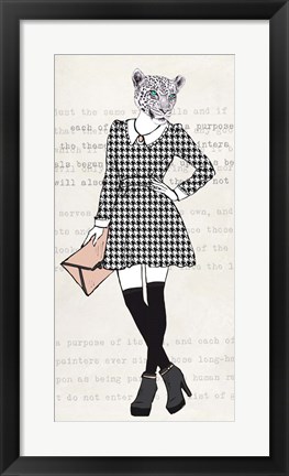 Framed Pretty Girl Print