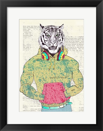 Framed Sporty Guy Print