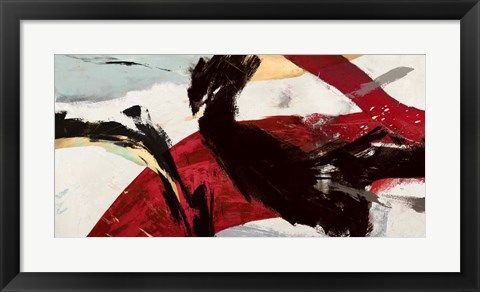Framed Ride the Tiger Print