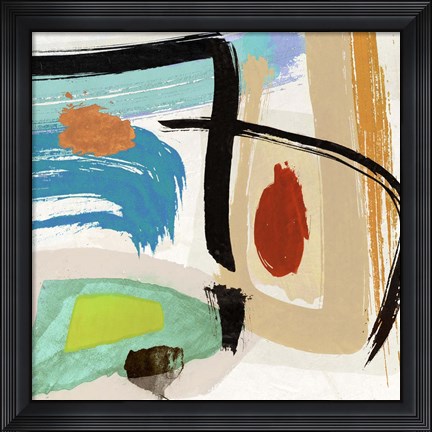 Framed Aventure II Print