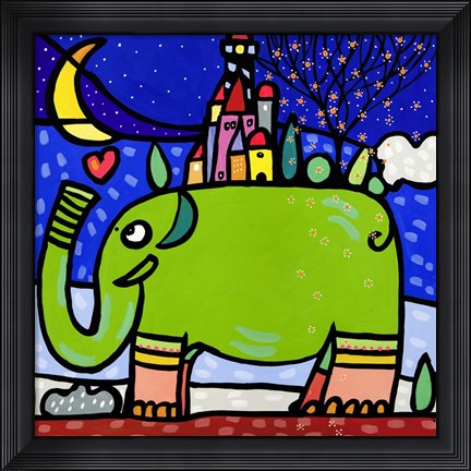 Framed Ele Print