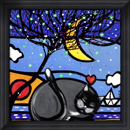 Framed Il Dolce Sogno di Romeo Print