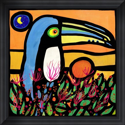 Framed Tucano all&#39;alba Print