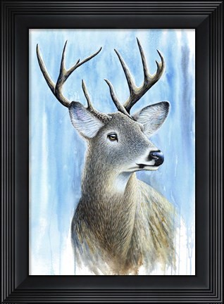 Framed Buck Print