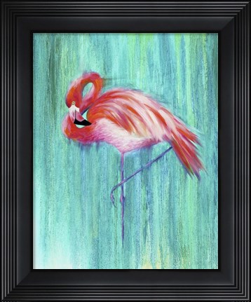 Framed Flamingo Print