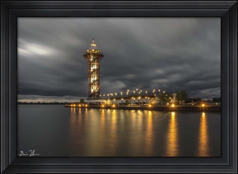 Framed Bicentennial Storm Print