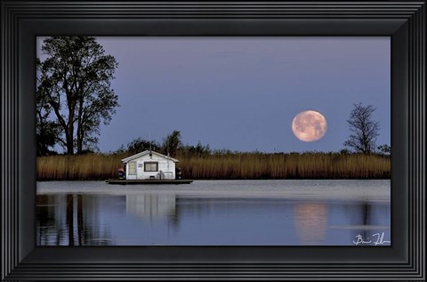 Framed Supermoon 2012 Print
