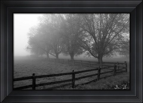 Framed Pennsylvania Morning Print