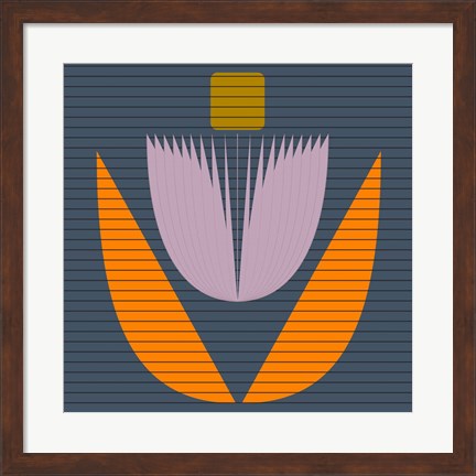 Framed Princess Lotus Flower Print