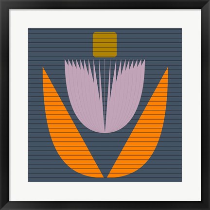 Framed Princess Lotus Flower Print