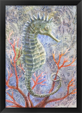 Framed King Of The Sea Print