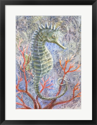 Framed King Of The Sea Print