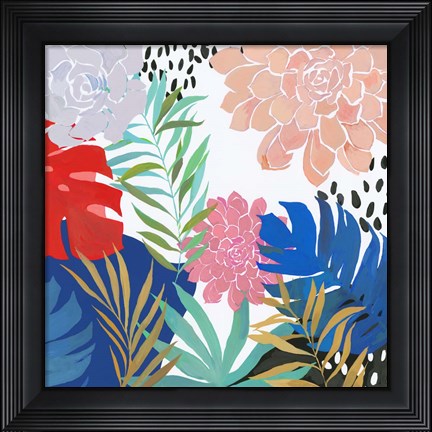 Framed Tropical Matisse Print