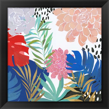 Framed Tropical Matisse Print