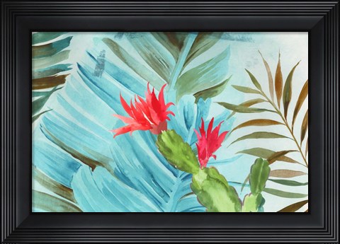 Framed Tropical Mixing Print