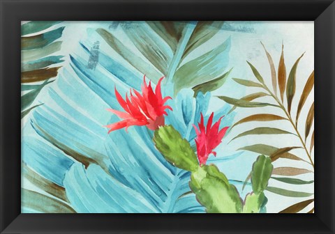 Framed Tropical Mixing Print