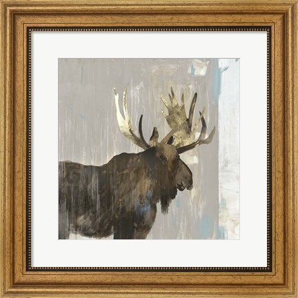 Framed Moose Tails II Print