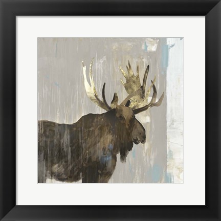 Framed Moose Tails II Print