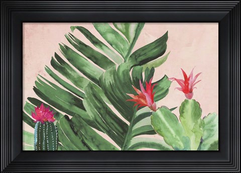 Framed Tropical Paradise Print