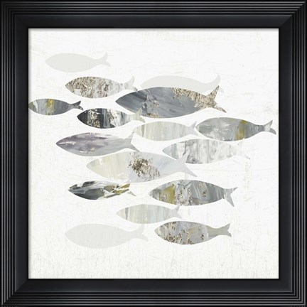 Framed Gone Fishing II Print
