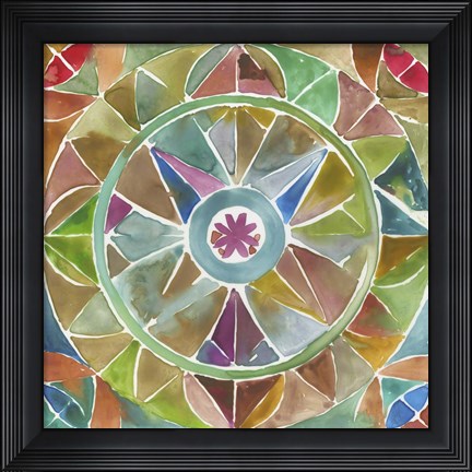 Framed Tessellation I Print