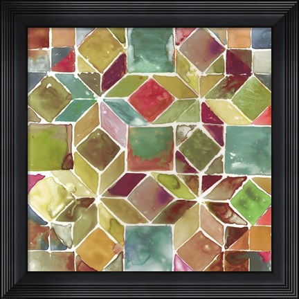 Framed Tessellation II Print