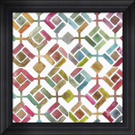 Framed Tessellation III Print
