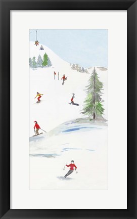 Framed Blue Mountain III Print