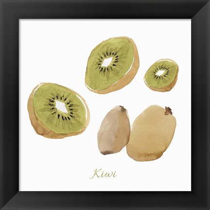Framed Kiwis Print