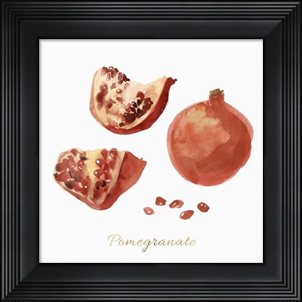 Framed Pomegranate Print